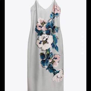 NWT Zara Floral Print Dress